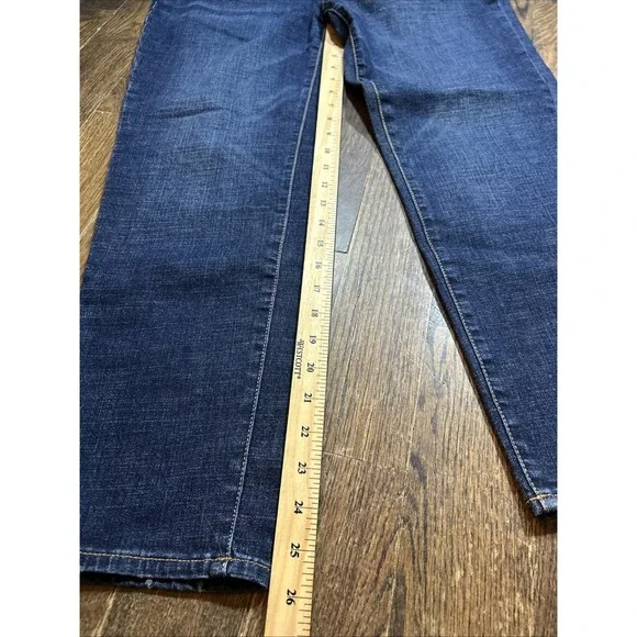 Sonoma Women's Denim Blue Jeans Size 8 Boyfriend Style Dark Wash - Picture 2 of 6